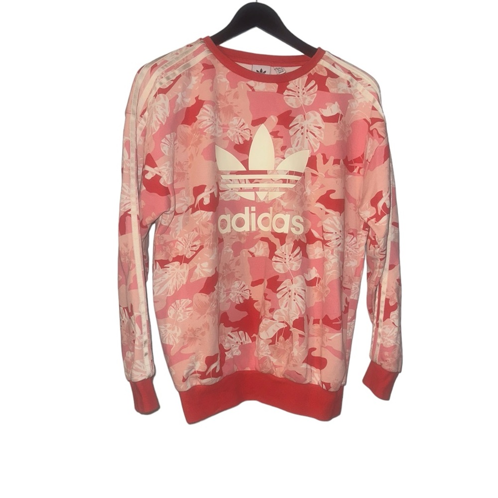 adidas Girls' XL Crew Neck Sweatshirt Size Woman’s S-M - Picture 3 of 9